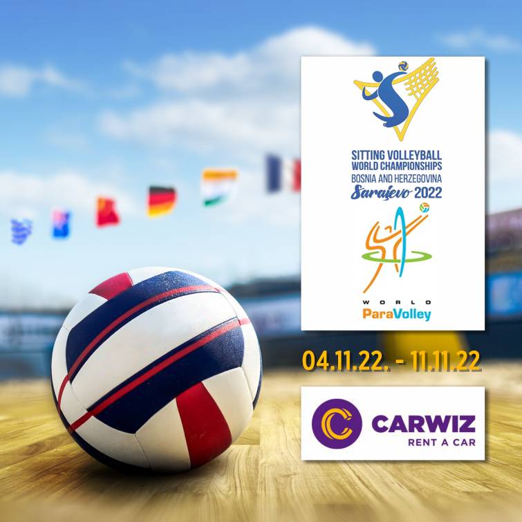 Carwiz BiH je ponosni sponzor na 2022. Svjetskom prvenstvu u sjedećoj odbojci!